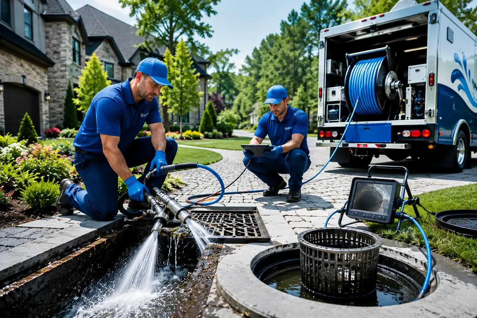 Local outdoor drain cleaning professionals in Martinsburg, PA